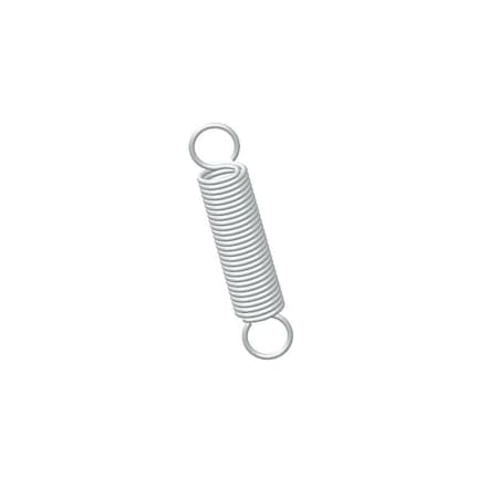 Extension Spring, O= .180, L= .88, W= .020